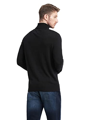 Image of JACK & JONES Men's Cotton Slim Fit Turtleneck Sweater
