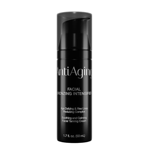 Onyx Anti-Aging Loción Facial Antienvejecimiento para Camas de Bronceado - Bronceador y Acelerador de Cama Solar - Hidratante Bronceado Intenso
