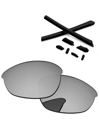 Image of Replacement Lenses & Rubber Kits for Oakley Half Jacket 60mm Sunglass - Precision Fit, UV Block & Impact Resistant