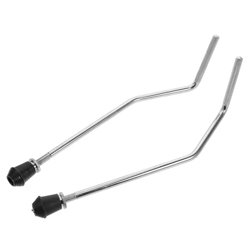 Pieds de tambour HEMOTON argentés avec réglage hauteur et angle pour grosse caisse