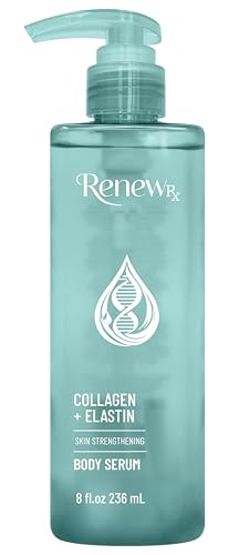 RENEW RX Collagen + Elastin Skin Strengthening Body Serum – Hydrating & Firming Skin Care, Vegan