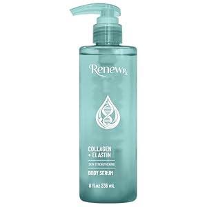 Collagen + Elastin Skin Strengthening Body Serum – Hydrating & Firming Skin Care, Vegan Skincare, 8 fl oz