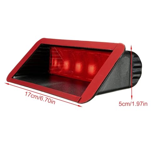 Feu stop 5 LED rouge éclatant, éclairage de sécurité moderne - 2