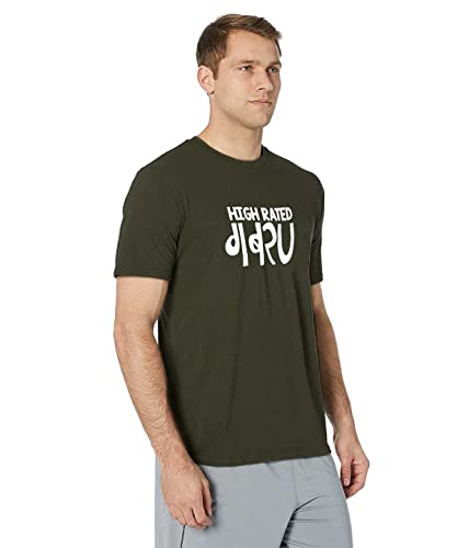 Image of T-Shirt for Men HIGH Rated GABRU Hindi Funny Typography tees