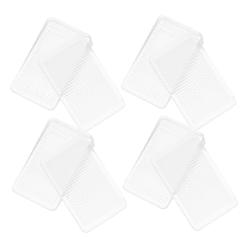 Cabilock Furniture Wedge Leveling Kit 8pcs Shims Table Leg Levelers Door Shims Cabinet Bumpers Stabilizers for Cabinets and Refrigerators