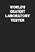Produktbild World's Okayest Laboratory Tester: Blank Lined Notebook Journal to Write In