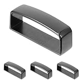 UPKOCH Presillas Metálicas para Cinturón 40 CM de Ancho Soporte de Correa de Aleación de Zinc Color Negro Paquete de 8 Unidades Compatible para Cinturones Utilitarios y Uso en
