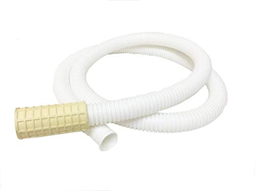 Image of MONIT 3 Meter PVC Washing Machine Semi Inlet Pipe for Semi Automatic Washing Machine, Inlet Pipe Leak Proof, Washing Machine Drain Pipe Extension (White)