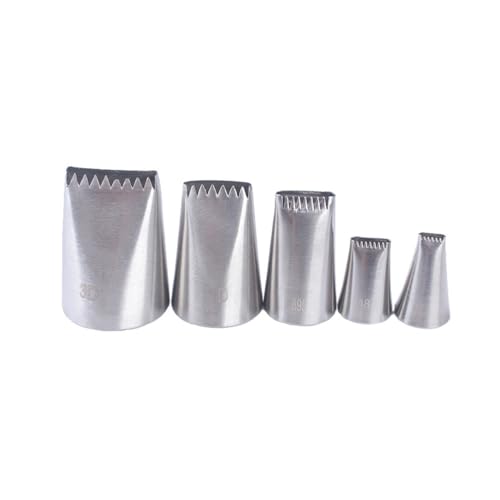 Opiniones de Duya los más solicitados. 48 GLEAVI 5Piezas Boquilla Para Repostería De Acero Inoxidable Set Para Decorar Pasteles Galletas Y Cupcakes Herramientas De DecoracióN De Pasteles Y Crema