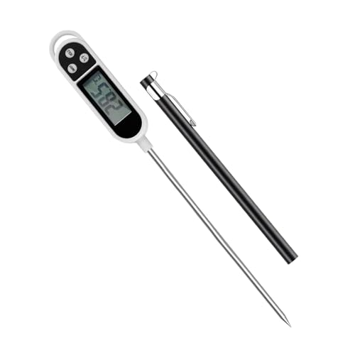 Precise Digital Cooking Thermometer with Adjustable Clip The Temperature of Meat and Bread