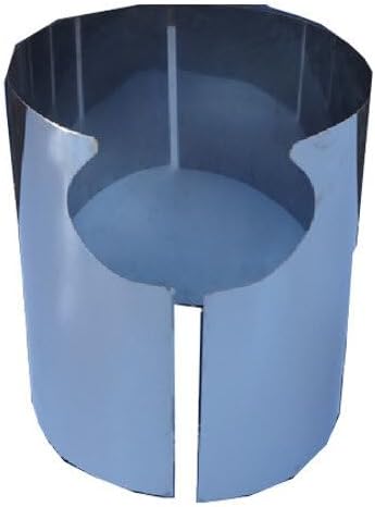 Replacement For PETERBILT 359 YEAR 1974 SS WRAP WITH OVAL HOLE FOR 15 INCH by Technical Precision
