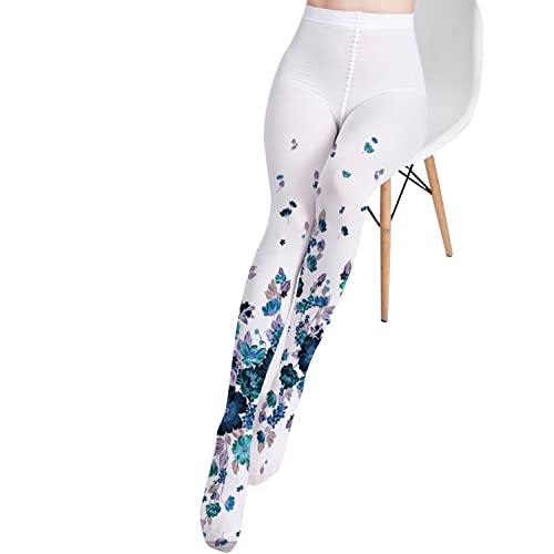 Image of Sahabowi Women Tights, Sheer High Waist Pantyhose, Vintage Control Top Stockings, Siwa 4