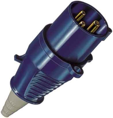 Mennekes Stecker 852 16A,3p,6h,230V,IP44 Campingsteckvorrichtungen CEE-Stecker 4015394171928