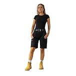 SITE KING Womens Cargo Work Shorts (Black, 18)