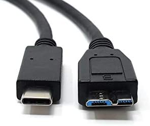 MainCore 3m Long USB C To USB Type Micro B 3.0 Cable Compatible with EXTERNAL HARD DRIVES Super Fast High Speed Data Transfer Charging Sync Data HDD Hard Disk Cord Lead (3m)