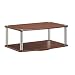 Convenience Concepts Designs2Go 2-Tier Swivel TV Stand, Cherry
