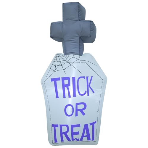 3FT Tombstone Halloween Inflatable Decor Halloween Blow Up Decor Decoration