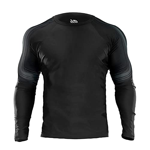 Sanabul Core Long Sleeve Jiu Jitsu Rash Guard MMA BJJ Wrestling Shirt Grappling2