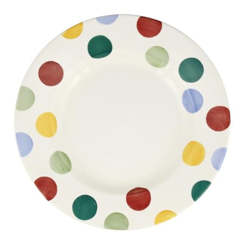 Emma Bridgewater Big Polka Dots Dinnerware Plate 10.5 Inch English Earthenware