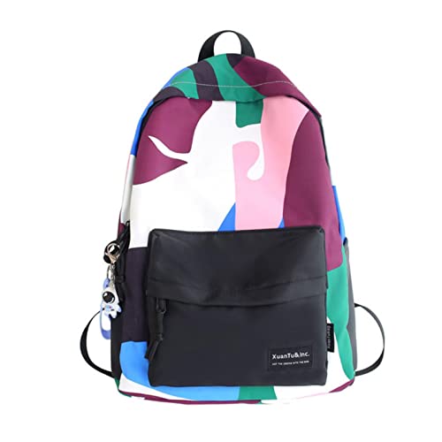 Sac à dos loisirs pour femme et étudiante à grande capacité
