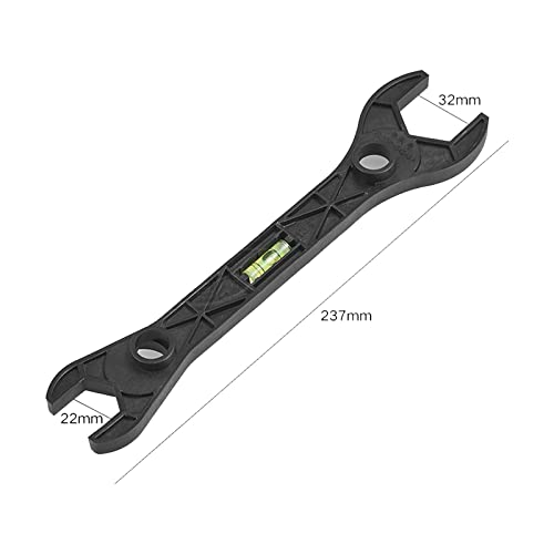 Clé double multifonction idéale pour installer un pommeau de douche soi-même