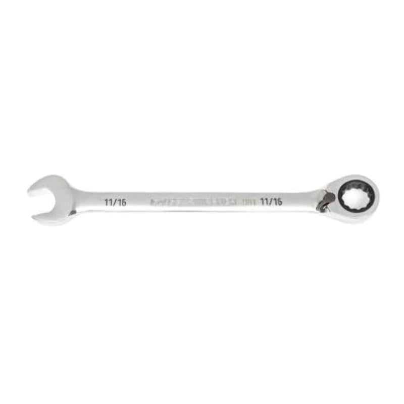 Chave combinada com catraca reversível GEARWRENCH 11/16 pol. 12 pontas, 90 dentes, 25 cm, 86648