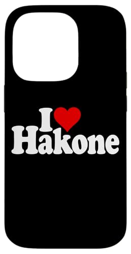 I LOVE HEART HAKONE JAPAN �_�ސ쌧 �X�}�z�P�[�X iPhone 14 Pro �p