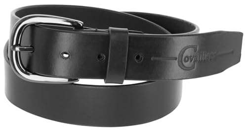 Ceinture noire Covalliero H/W 24 aux finitions soignées