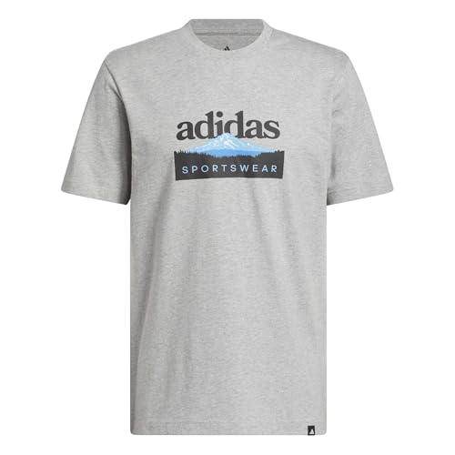 T-Shirt Graphique adidas Sportsman Anti-Irritation en Coton pour Homme Actif
