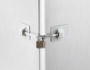 Guardianite CSP-103.W Refrigerator Padlock