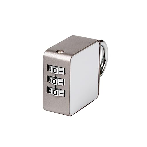 NBYT DIY stickers, painted Combination lock, create your own personalized padlocks, suitable for travel suitcases, bags, backpacks, lockers