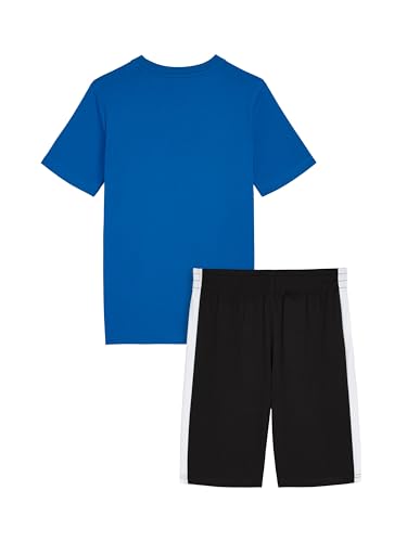 Image of PUMA Kids Graphic T-Shirt & Fleece Short Set (Toddler)