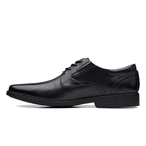 Image of Clarks Mens 26167892-black Leat Uniform Dress Shoe