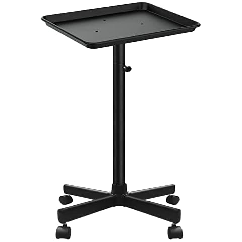 Premium Aluminium Salon Tray with Adjustable Height Cover