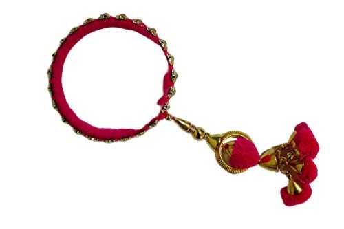 TVB Trendy collection red &white pearl sequence bracelet/bangle Rakhi Gift for sister