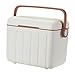 Menolana Cooler Box Storage Container for Freeze/Hot Food Multifunctional Ice Box Ice Retention Cooler for Stall Boat Outdoor Camping, White