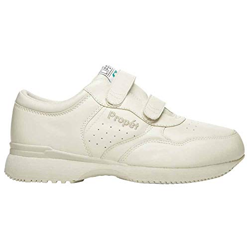 Image of Propet Mens LifeWalker Strap Slip On Walking Walking Sneakers Shoes - Off White