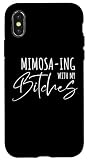 Custodia per iPhone X/XS Mimosa -ing Con Il mio Ragazze - Mimosas - Mimosa