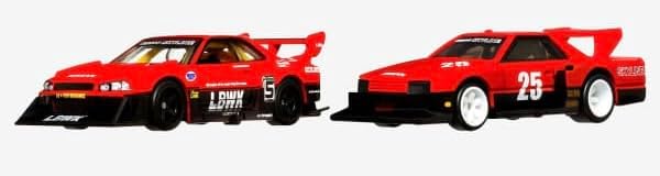 ホットウィール(Hot Wheels) プレミアム 2パック 日産スカイライン シルエット/LB-ER34 スーパーシルエット 日産スカイライン 【3才~】 HKF49