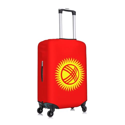 Flag of Kyrgyzstan Travel Luggage Cover Suitable for 18-32 Inch luggage3