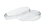 Petri Dish, 3' (80mm) - Beaded Edges - Easy to Sterilize for Repeated Use - Soda Glass - Eisco Labs