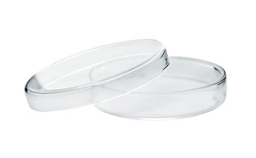 Boîte de Pétri 80 mm verre soda Eisco Labs réutilisable 3 pouces