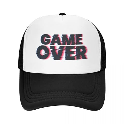 Casquette Game Over ajustable pour sublimer votre look et masquer les imperfections