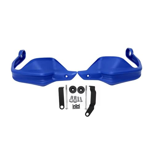 Paire de protège-mains bleu CFMOTO robustes pour guidon moto GT