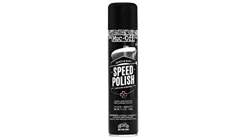 Muc Off-Off Motorcycle Polish 400ml - Contains Carnauba Wax and Beeswax for a Long Lasting Shine