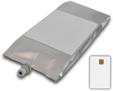 Mutoh 1L Eco-Solvent ink bag with Smartcard for Valuejet, Yellow