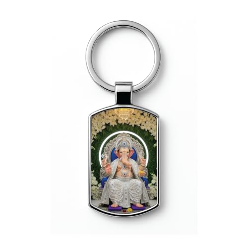 Image of Premium Printed Metal Keychain for Men & Women | High-Definition Artwork Print | Durable Key Ring for Car, Bike, Home & Office Keys | Stylish Decorative Key Holder Gift