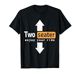 Two-Seater Enjoy The Ride Funny Swingers Wife Swapping T-Shirt