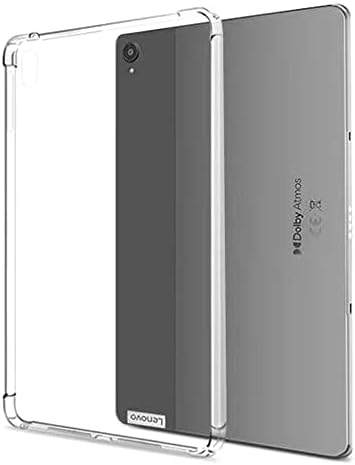 Clear Case for Lenovo Tab P11 & P11 Plus 11-inch Tablet Models TB-J606F/TB-J606L/TB-J607F/TB-J616F/TB-J616X Ultra Clear Soft Flexible Case Transparent TPU Skin Bumper Back Cover Shell