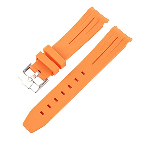 Bracelet de montre en caoutchouc 20mm étanche pour remplacer un bracelet usé ou cassé